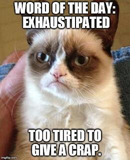 Exhaustipated