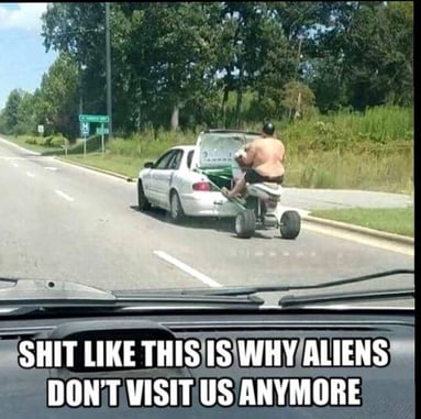 Alien visits