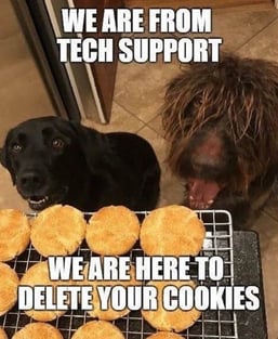 Delete cookies