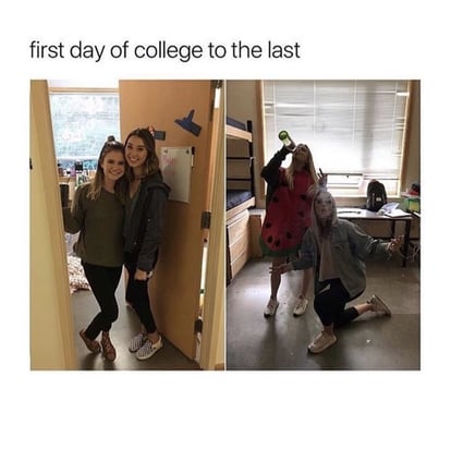 First Day of College