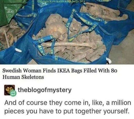 Ikea Skeletons