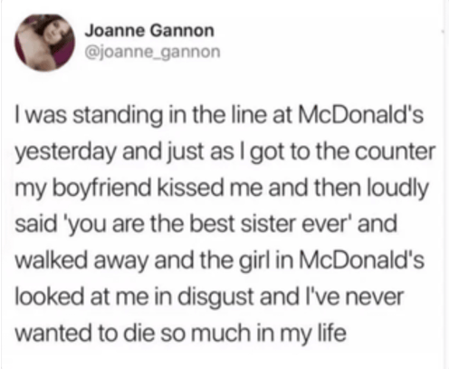 McDonalds kiss