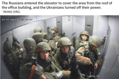 Russian elevator