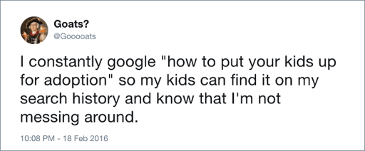 Search history