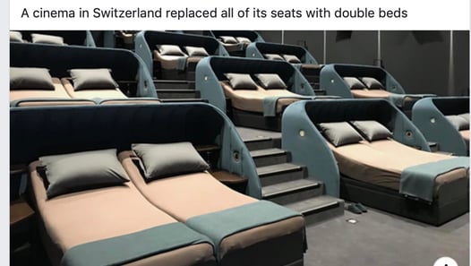 Sweedish movie seats